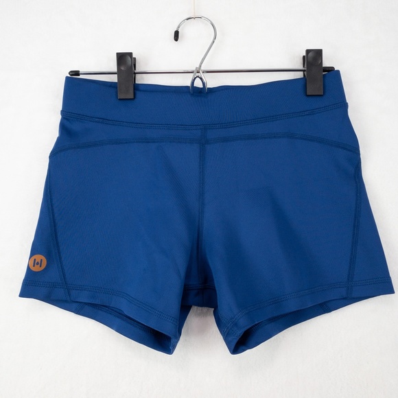 Hotdrop Apparel Other - Hotdrop Apparel Shorts Mens SM Workout Biker Nylon Shorts Lined Blue USA Made